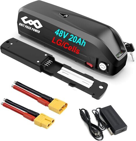 Execyc （UL مصدقة 48V /52Vebike Beterey W /Grade A الخلايا - حزمة بطارية ليثيوم أيون لـ 48volt 50W -1500W CONERSIN CONRESION KIT BAFANG in Kuwait