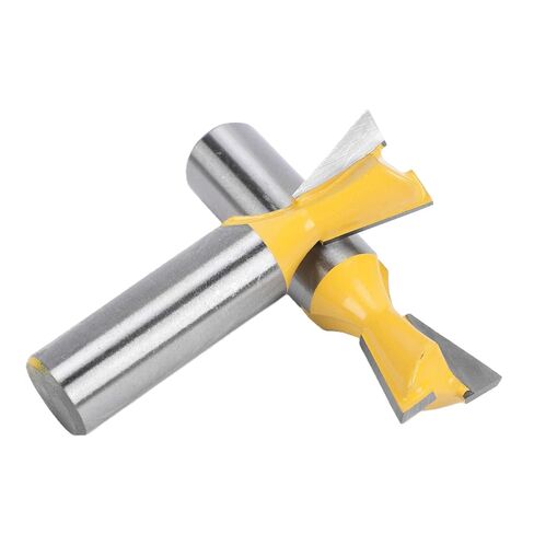 7 Degree Dovetail Router Bit Set 2 Pcs Tungsten Steel Milling Cutter for Through Half Blind Joints in Kuwait