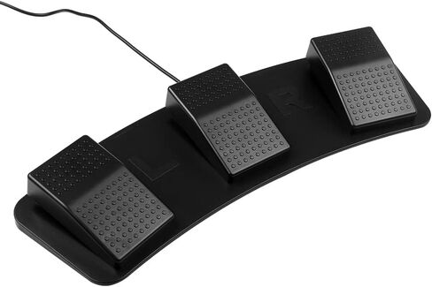 Pc القدم دواسة FS23 PM USB الثلاثي القدم التبديل متعددة الوظائف مخصصة القدم دواسة التبديل الميكانيكية للحصول على الصور أغنية التحكم في اللعبة in Kuwait