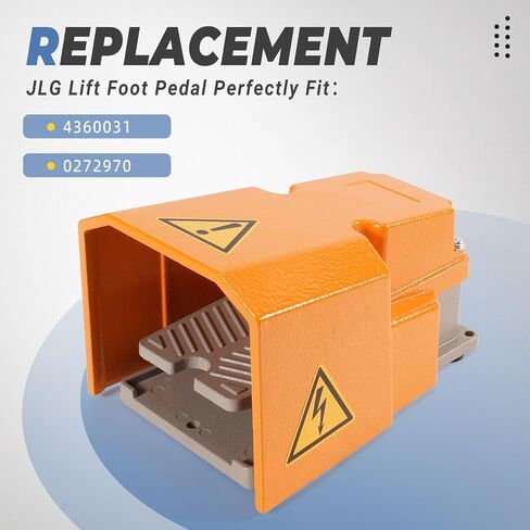 4360031 مفتاح قدم دواسة القدم 0272970 متوافق مع JLG 60H E300AJP 450AJ Series II 460SJ 1250AJP 860SJ رفع هوائي عمودي للغطس in Saudi Arabia