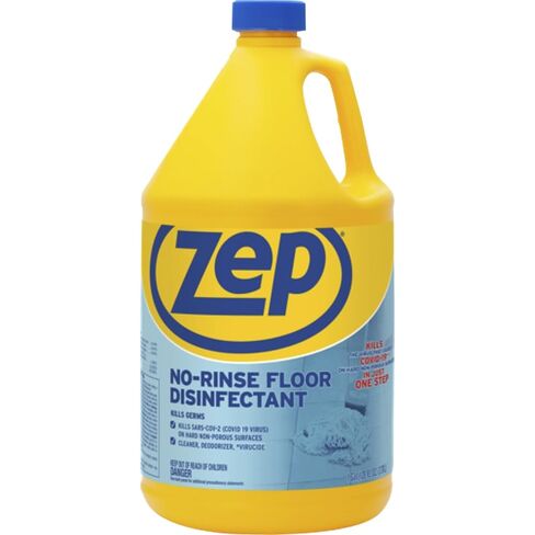 Zep، ZPEZUNRS128، مطهر الأرضيات بدون شطف، أزرق، زجاجة واحدة لكل واحدة وزجاجة رش احترافية 32 أونصة - بخاخ يصل إلى 30 قدم، فوهة قابلة للتعديل in Kuwait