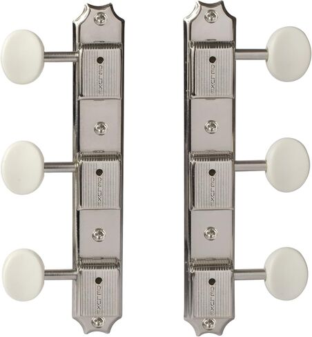 موالفات Gotoh Vintage Deluxe، 3 على لوحة، رأس ربط صلب، نيكل in Kuwait