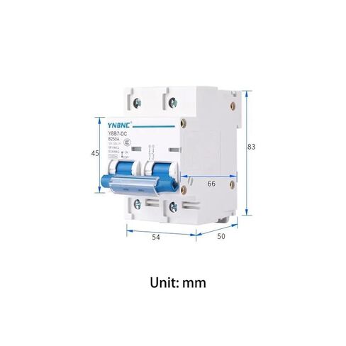 2P 100A 125A 150A 200A 250A DC Circuit Breaker 12V 24V 36V 48V 60V 72V 96V 120V Circuit Breaker Solar Cells RV Battery System(200A) in Kuwait