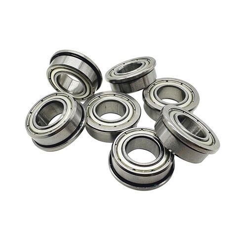 4PCS F63800ZZ Flange Bearing 10x19x7 mm ABEC-7 Double Shielded Deep Groove Flanged F63800 Z ZZ Ball Bearings F63800-2Z F63800Z in Kuwait