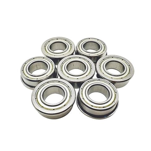 4PCS F63800ZZ Flange Bearing 10x19x7 mm ABEC-7 Double Shielded Deep Groove Flanged F63800 Z ZZ Ball Bearings F63800-2Z F63800Z in Kuwait