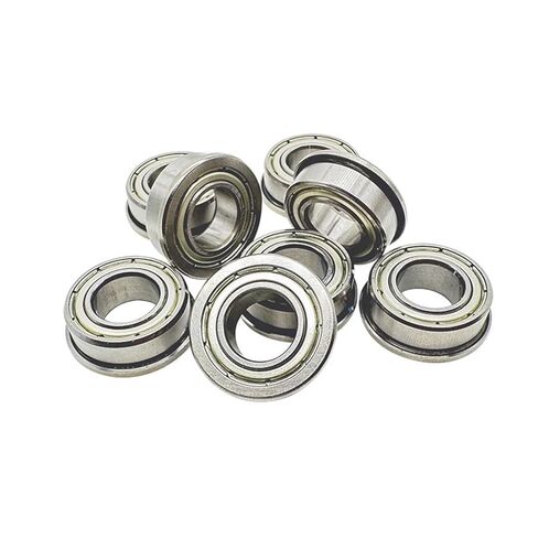 4PCS F63800ZZ Flange Bearing 10x19x7 mm ABEC-7 Double Shielded Deep Groove Flanged F63800 Z ZZ Ball Bearings F63800-2Z F63800Z in Kuwait