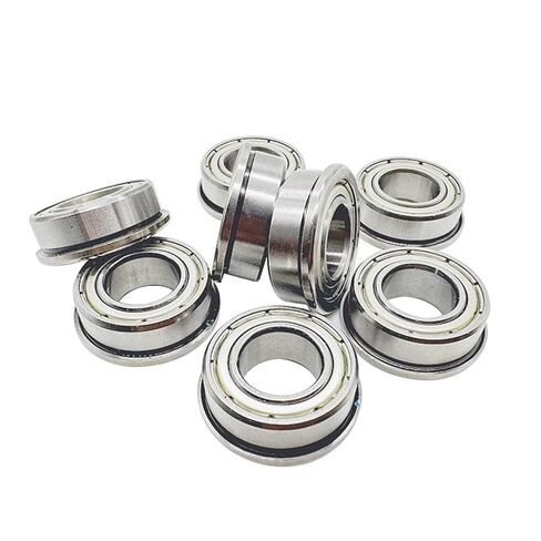 4PCS F63800ZZ Flange Bearing 10x19x7 mm ABEC-7 Double Shielded Deep Groove Flanged F63800 Z ZZ Ball Bearings F63800-2Z F63800Z in Kuwait