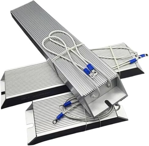 1 قطعة الألومنيوم قذيفة الكبح المقاومات الفرامل المقاوم ل VFD تردد سيرفو العاكس 6500 واط 5.5KW 6KW 6.5KW R RJ أوم (6500 واط 80R) in Kuwait