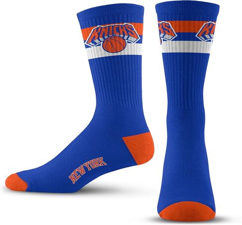 من أجل Bare Feet NBA للجنسين، لون الفريق 2 مخطط، ألوان فريق الجوارب متوسطة الحجم in Kuwait