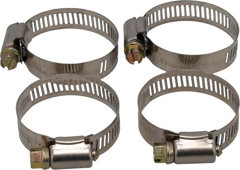 Supplying Demand CL5420 Hose Clamp - Pack of 2. #20 S/S Fits hoses 13/16" - 1 3/4" in Kuwait