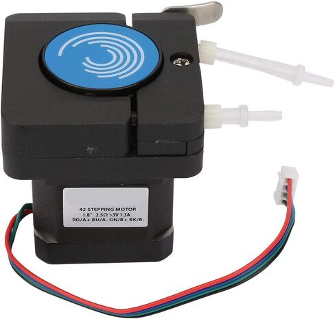 FTVOGUE Peristaltic Pump 12 to 24V with Stepper Motor, PA66 POM Liquid Dosing Pump, 0 to 140ml per Min, Fits 2 3mm ID Tubing for Lab and Industrial Transfer in Kuwait