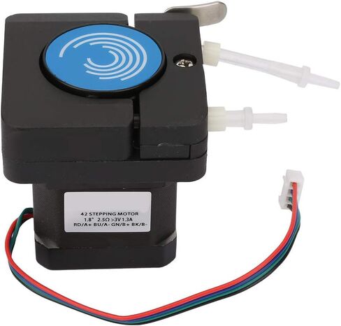 FTVOGUE Peristaltic Pump 12 to 24V with Stepper Motor, PA66 POM Liquid Dosing Pump, 0 to 140ml per Min, Fits 2 3mm ID Tubing for Lab and Industrial Transfer in Kuwait