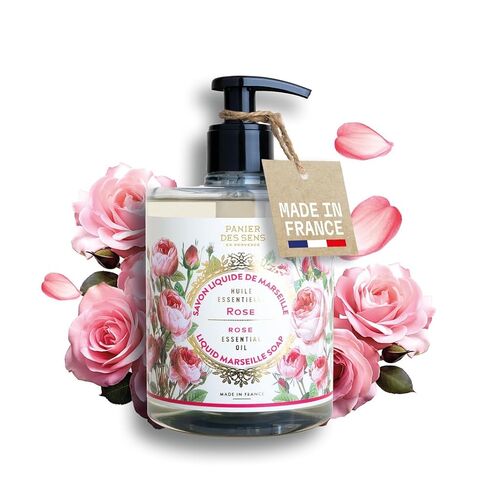 Panier des Sens - Moisturizing Hand Soap - Orange Blossom Gourmand Fragrance - French Traditional Savon de Marseille Soap - Refillable Kitchen & Bathroom Soap - 16.9 Fl.oz Liquid Hand Wash 96% Natural in Saudi Arabia