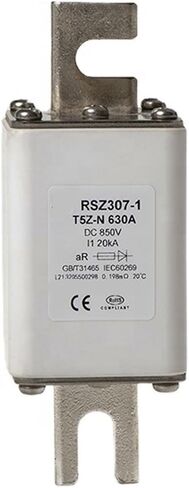 200A 1000V DC فيوز لينك المكونات الإلكترونية الجسم المربع in Kuwait