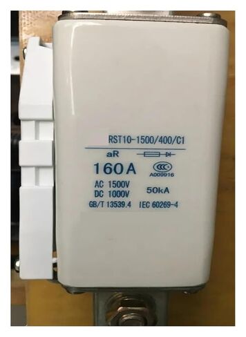 Fuses RST10-1500/400/C1 1500Vac 1000Vdc 160A aR in Saudi Arabia