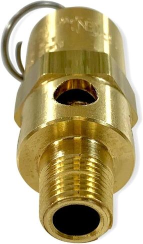 ARC-POWER 1/8" NPT صمام تخفيف ضغط أمان المقعد الصلب، 70 رطل لكل بوصة مربعة، صنع في الولايات المتحدة الأمريكية in Kuwait