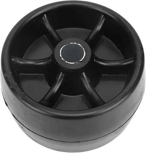 Generic Trailer Caster Wheel Heavy Duty Metal Rubber 6 Inch Replacement for Boat Trailers 9/10 Inch Shaft Diameter in Kuwait
