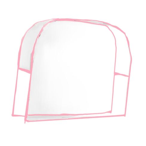 Generic غطاء خلفي للكرسي PVC قوي وشفاف واقي كرسي مقاوم للظهر في صالونات التجميل مناسب لمحل الحلاقة وتصفيف الشعر للاستخدام العائلي، 48x38x12 سم in Kuwait