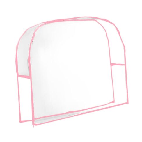 Generic غطاء خلفي للكرسي PVC قوي وشفاف واقي كرسي مقاوم للظهر في صالونات التجميل مناسب لمحل الحلاقة وتصفيف الشعر للاستخدام العائلي، 48x38x12 سم in Kuwait