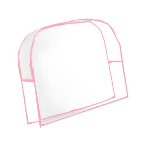 Generic غطاء خلفي للكرسي PVC قوي وشفاف واقي كرسي مقاوم للظهر في صالونات التجميل مناسب لمحل الحلاقة وتصفيف الشعر للاستخدام العائلي، 48x38x12 سم in Kuwait