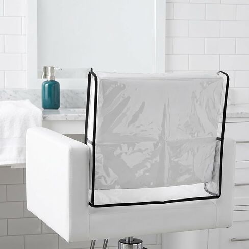 Salon Chair Back Cover Waterproof Hairdressing Chair Seat Protector Reusable Backrest Slipcover for Salon Use in Kuwait