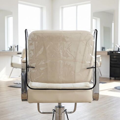 Salon Chair Back Cover Waterproof Hairdressing Chair Seat Protector Reusable Backrest Slipcover for Salon Use in Kuwait