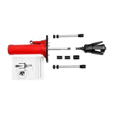 15T Cylinder Liner Puller, Universal Hydraulic Engine Sleeve Puller Kit for Wet/Dry Cylinders, Heavy Duty Diesel Engine Repair Tool with 3.15-5.51 inch Adjustable Range for Mechanic Shop in Kuwait