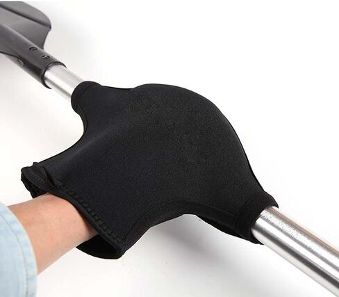 Vaveren 1 Pair Mitts Kayak Pogies Gloves, Waterproof, Neoprene, Paddling Grip Gloves, for Kayaking, Paddle in Kuwait