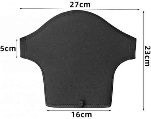 1 Pair Kayak Paddling Mitts Professional Neoprene Paddle Mitts Waterproof Pogies Gloves Reinforced Grip Gloves for Hand Protection Suitable for in Kuwait