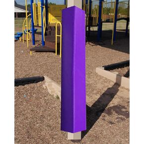 Square Pole Cushion Padding Wrap, 3ft Thick 1-Inch Square Post Protector for Gym, Basketball Pole Covers, Basement Floor Safety Padding in Kuwait