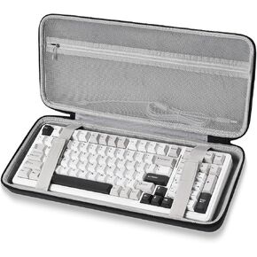 حافظة لوحة مفاتيح للسفر ذات هيكل صلب لـ AULA F99/ 99، AULA S99/ S99 Pro، RK ROYAL KLUDGE S98، 100-Key 90-96% حقيبة حمل لوحة المفاتيح الواقية in Kuwait