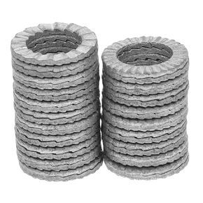 20Pcs Wedge Locking Washers Heavy Duty Vibration Grip Washers for Secure Fastening for Industrial and Home Use Silver Finish in Kuwait