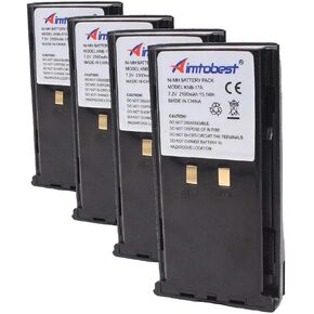 KNB-17A بطارية Ni-MH بقدرة 2100 مللي أمبير في الساعة متوافقة مع TK-190 TK-280 TK-290 TK-380 TK-390 TK-480 TK-481 TK-5400 راديو KNB-16 KNB-17 KNB-21N KNB-22N in Kuwait