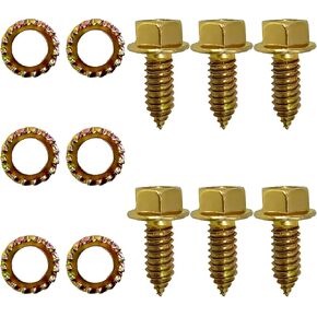 48389 Sway Control Self Tap Screw, 3/8 inch x 1 inch, Suitable for Weight Distribution Hitch Sway Control Self, 6-Pack in Saudi Arabia