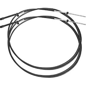 2 قطعة كابل التحكم عن بعد لناقل الحركة متوافق مع Mercury for MerCruiser for Marine for Force، كابل خنق القارب باللون الأسود in Kuwait