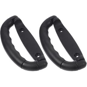 Folding Handles with Non-Slip Ergonomic Design 3pcs Black Plastic Sturdy Folding Handles for Lithium Power Box and Energy Storage Box Use in Kuwait