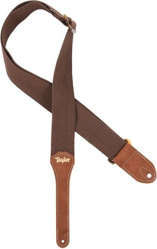 Taylor Strap Chocolate Brown Cotton 2" in Saudi Arabia