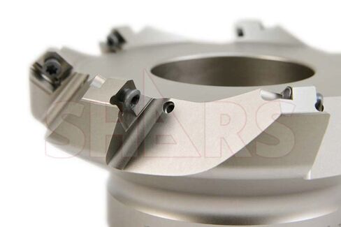 شارس 5 "مبرد 45 درجة مطحنة وجه قابلة للفهرسة SEHT 1204 إدراج 7 مزامير جديدة 404-2487 واط م [ in Kuwait