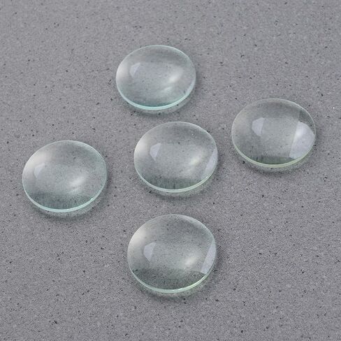 ULTECHNOVO Double Convex Lens 30 Mm Diameter 50 Mm Focal Length Optical Lens Set Polished Glass with Ground Edges for Science Education Classroom Demonstrations Scientific Experiments 6 Pack in Kuwait