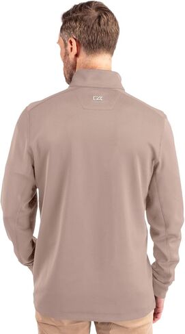بلوفر رجالي من Cutter & Buck Traverse Stretch Eco Quarter Zip in Kuwait