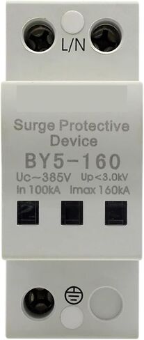 Surge Protector BY5-160 SPD 100KA-160KA Rail Mounting 1P AC385V Fast Response Surge Protector Protection Arrester in Kuwait