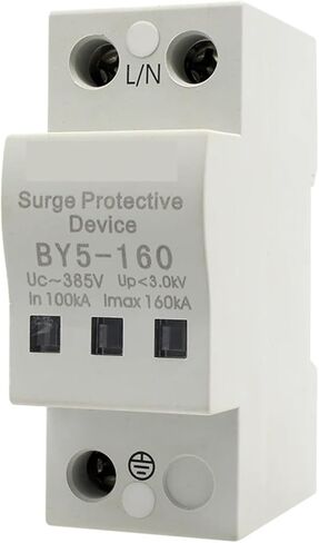 Surge Protector BY5-160 SPD 100KA-160KA Rail Mounting 1P AC385V Fast Response Surge Protector Protection Arrester in Kuwait