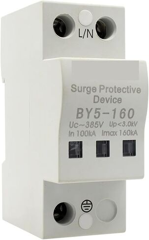 Surge Protector BY5-160 SPD 100KA-160KA Rail Mounting 1P AC385V Fast Response Surge Protector Protection Arrester in Kuwait