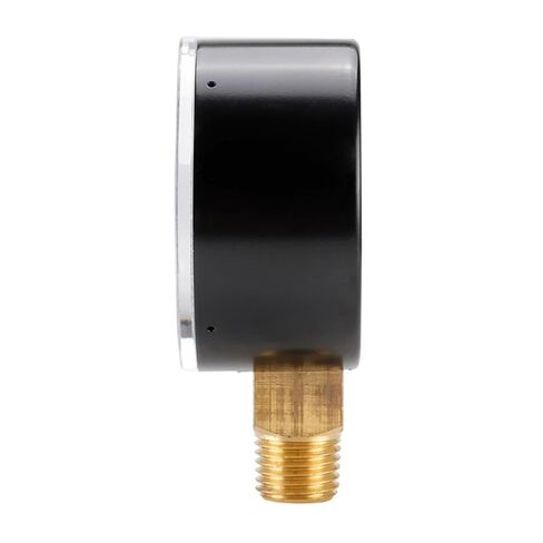 مقياس الضغط المنخفض لزيت هواء الوقود أو الماء 0-15psi/0-1bar BSPT حامل سفلي 0-1 بار/0-15psi 1/4 BSPT خيط in Kuwait