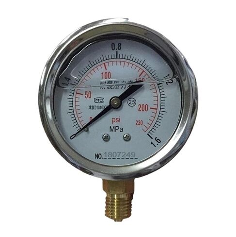 400BAR 05800PSI G1/4 68 مم مقياس الضغط الزلزالي in Kuwait