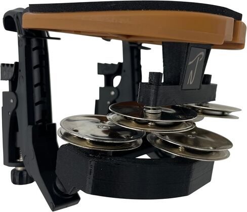 RhymStryker with RhymChik, Drum Rim Mount Hand Striker with Metallic "Chick" Sound Effect for Closed Hi-Hat Type Patterns and Accents on Hand Drums. (Nickel Jingles) in Kuwait