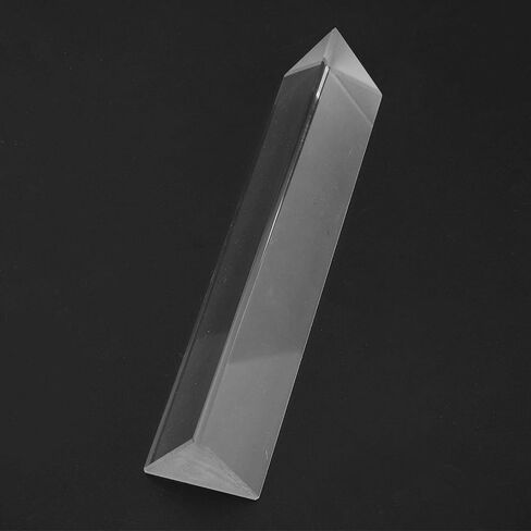 Standard Scientific Triangular Prism K9 Optical Glass Prism Exquisite Glass Triangular Prism in Kuwait