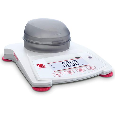 OHAUS 30253018 Model SPX223 Scout Balance، سعة 220 جم × 0.001 جم إمكانية القراءة in Kuwait