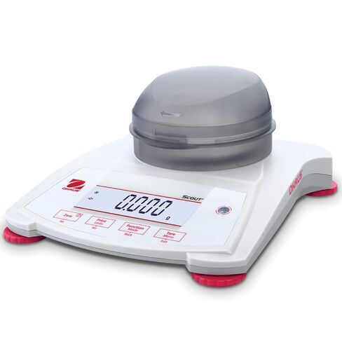 OHAUS 30253018 Model SPX223 Scout Balance، سعة 220 جم × 0.001 جم إمكانية القراءة in Kuwait