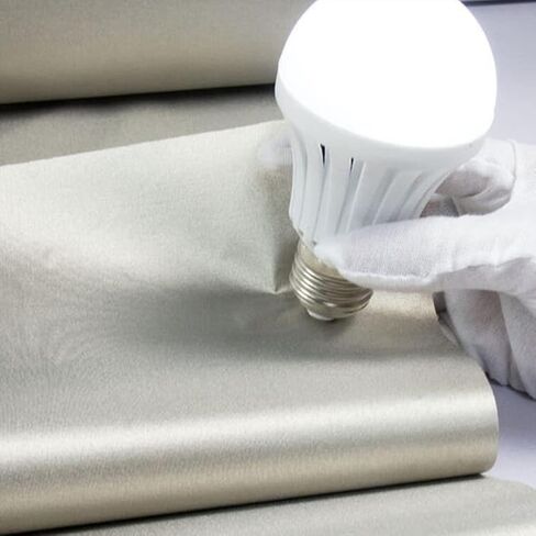 Signal WiFi EMF EMI Shielding Anti-Radiation RFID Blocking Fabric Accessories 100 * 100cm US in Kuwait
